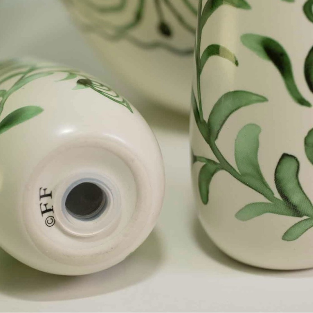 NEW Fitz and Floyd Green and White Serveware Set - Picture 6 of 7